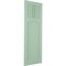 Ekena Millwork True Fit PVC San Miguel Mission Style Fixed Mount Shutters, Seaglass, 15W x 32H, PR TFP001SM15X032SG - alternate 13